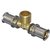 Wavin T-stuk Ø20x1/2x20mm buitendraad - messing - 4507692122