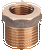 Viega verloopring 1/2''x1/4'' brons - 319076