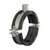 Flamco BRS beugel Ø20-25mm - rubber inleg - RVS - 38453
