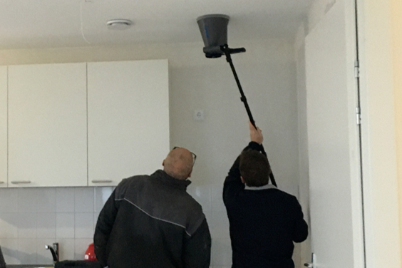 Ventilatie ventiel inregelen