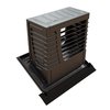 Ubbink Decorio warmtepompbehuizing - donkergrijs - 0715102 foto