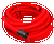 Wavin mantelbuis Ø90mm rood met trekdraad - rol 50 meter - 7132309050