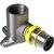 Comap muurplaat Ø16x1/2'' - gas - laag model 40mm - 7473GG1612