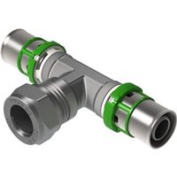 Comap T-stuk overgang knel/insteek - messing