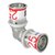 Uponor bocht Ø25x25mm - 90º - messing - 1070529