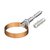 Flamco penbeugel Ø22mm M8 - BMK - koper met pen - 38116