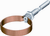 Flamco penbeugel Ø12mm M8 - BMK - koper met pen - 38110