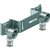 Uponor Gemini muurplaat Ø16x1/2 - 150mm - messing - 1070664