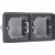 Niko New Hydro inbouwkader - zwart - 761-75000