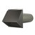Geveldoorvoer WTW Ø180mm zwart - inclusief buis - 35016004