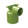 Ubbink AE34C ventieladapter 1 buis 90° - Ø125mm - 0188185 foto
