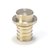 Rehau LX blindstop Ø16mm - messing - 11680011001