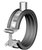 Flamco BSH beugel Ø12-14mm - rubber inleg - staal - 38360
