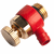 Raminex aftapkraan rood 1/4 buitendraad - 100002