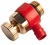Raminex aftapkraan rood 1/4 buitendraad - 100002