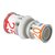 Uponor verloop Ø25x20mm - kunststof - 1039939