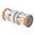 Uponor sok Ø20x20mm - kunststof - 1039934