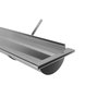 Rheinzink mastgoot Classic M37 - zink - 3 meter - 0810000200 foto