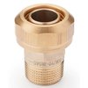 Rehau knelkoppeling Ø32x2.9mm - 1" buitendraad - 12870831001 foto