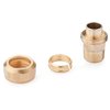 Rehau knelkoppeling Ø40x3.7mm - 1 1/4" buitendraad - 11312771001 foto