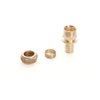 Rehau LX+G knelovergang Ø20x15mm - messing - 13141091001 foto
