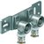 Uponor Gemini muurplaat Ø16mm x 1/2