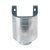 Rheinzink vergaarbak Mini met uitsparing - Ø80mm - 1640001155