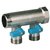Henco 4-groeps verdeler 4x3/4'' euroconus - met kogelkraan blauw - VB050504-BLAUW