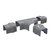 Tecnosystemi T-stuk - Ral 7016 - SCW100140