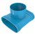 Wavin Ventiza T-stuk 195 x Ø125mm - ovaal x rond - 3172819121