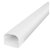 Tecnosystemi Optima leidinggoot T100 - lengte van 2m - RAL9010 - SCW100070 ST