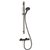 Blue Label Brondby glijstangset 90cm - geborsteld nikkel