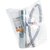 Rheinzink regentonvuller Ø80mm - met Gardena aansluiting - verpakt - 1730005050