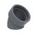 Burgerhout EPP Ø160mm bocht - 45° - 400480496