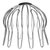 Rheinzink boldraadrooster Ø100mm - RVS - 1635003080