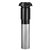 Burgerhout dakdoorvoer Ø160mm - lengte 1000mm - zwart RAL9005 - 400480600
