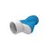 Vent-Axia verloop Ø125mm naar 1x Ø90mm - 8000000083