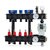 Therminon composiet verdeler - 5 groeps met pomp - 022065