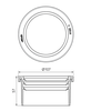 Ubbink AE48C aansluitrubber - 0188680 foto