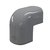 Tecnosystemi - buiten bocht 90° - Antraciet RAL7016 - SCW100133