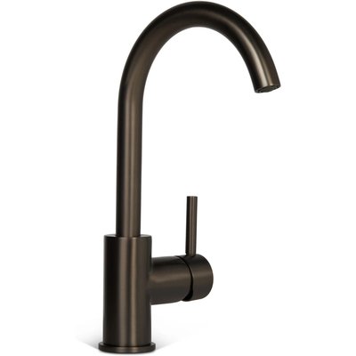 Blue-Label-wastafelkraan-C-uitloop-GunMetal