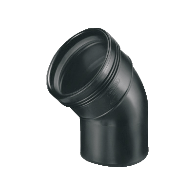 wavin-bocht-45-mofspie-zwart