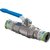 Uponor kogelkraan Ø32mm - met hendel - 1046606