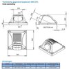 IsoPlenum Ø250mm buis aansluiting (ovaal) - 600mm systeemplafond - 99AF2174 foto