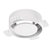 NoShow ventilatieventiel Ø100mm - toe- en afvoer - wit - 8720892238931