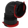 Zehnder ComfoTube CT 90-90 bocht 90º - 990322153 foto