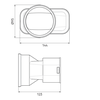 Ubbink AE55 adapter set - 0188695 foto