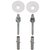 Fontein ophang set - M8x80mm - 215200001