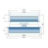 Duco steekverbinder - verloop Ø180-Ø200mm - rubber dichting - PP - 0000-4727 foto
