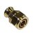 Henco schroefkoppeling Ø22x26 mm - recht - koper/staal - pers - 38P-2622P